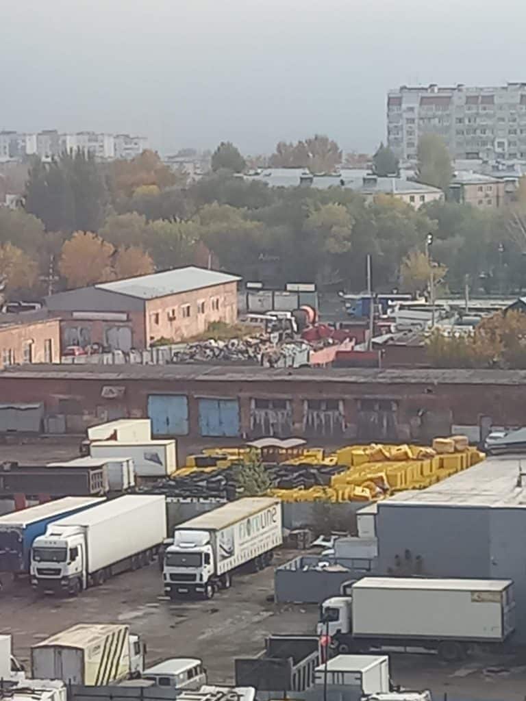 Свалка мусора в черте города
